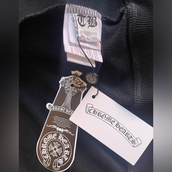 Chrome Hearts Horseshoe Floral Cross Sleeve Zip Up Hoodie - Picture 3 of 7